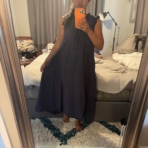 Blue dress